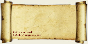 Anđelija Šijan vizit kartica